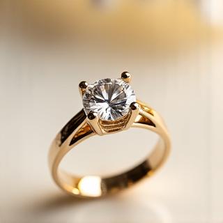 Bague en or blanc et diamant Miette d'Or